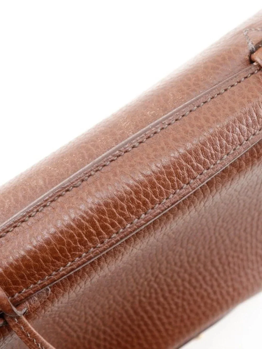 HERMES Sac A Depeche 38 Business bag Brown Fjord mens